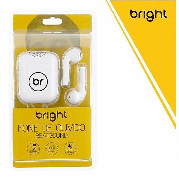 FONE DE OUVIDO BLUETOOTH BRIGHT FN561