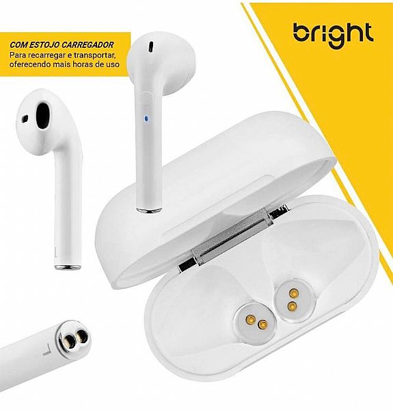 FONE DE OUVIDO BLUETOOTH BRIGHT FN561