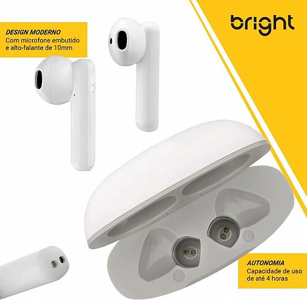 FONE DE OUVIDO BRIGHT BLUETOOTH FN565