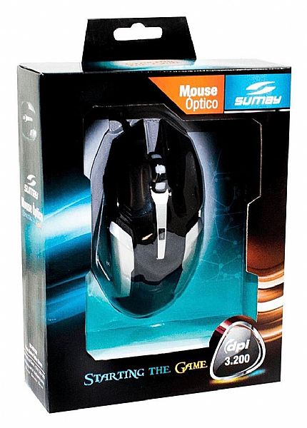 Mouse Gamer Led Sumay - SM-MG1302