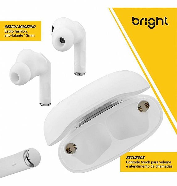  FONE BLUETOOTH ANC- REDUO DE RUIDO BRIGHT FN567